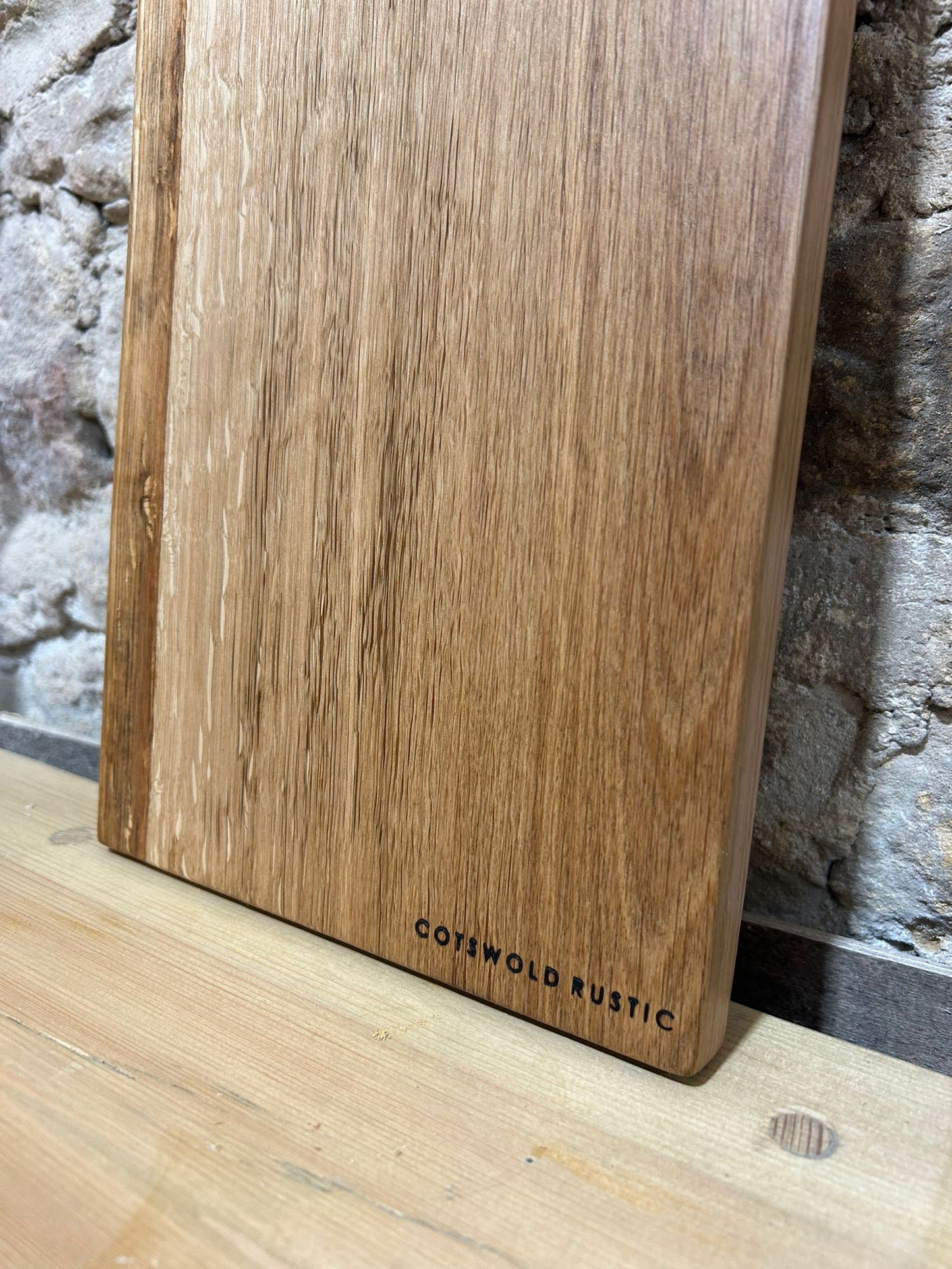 English Oak chopping/serving board.