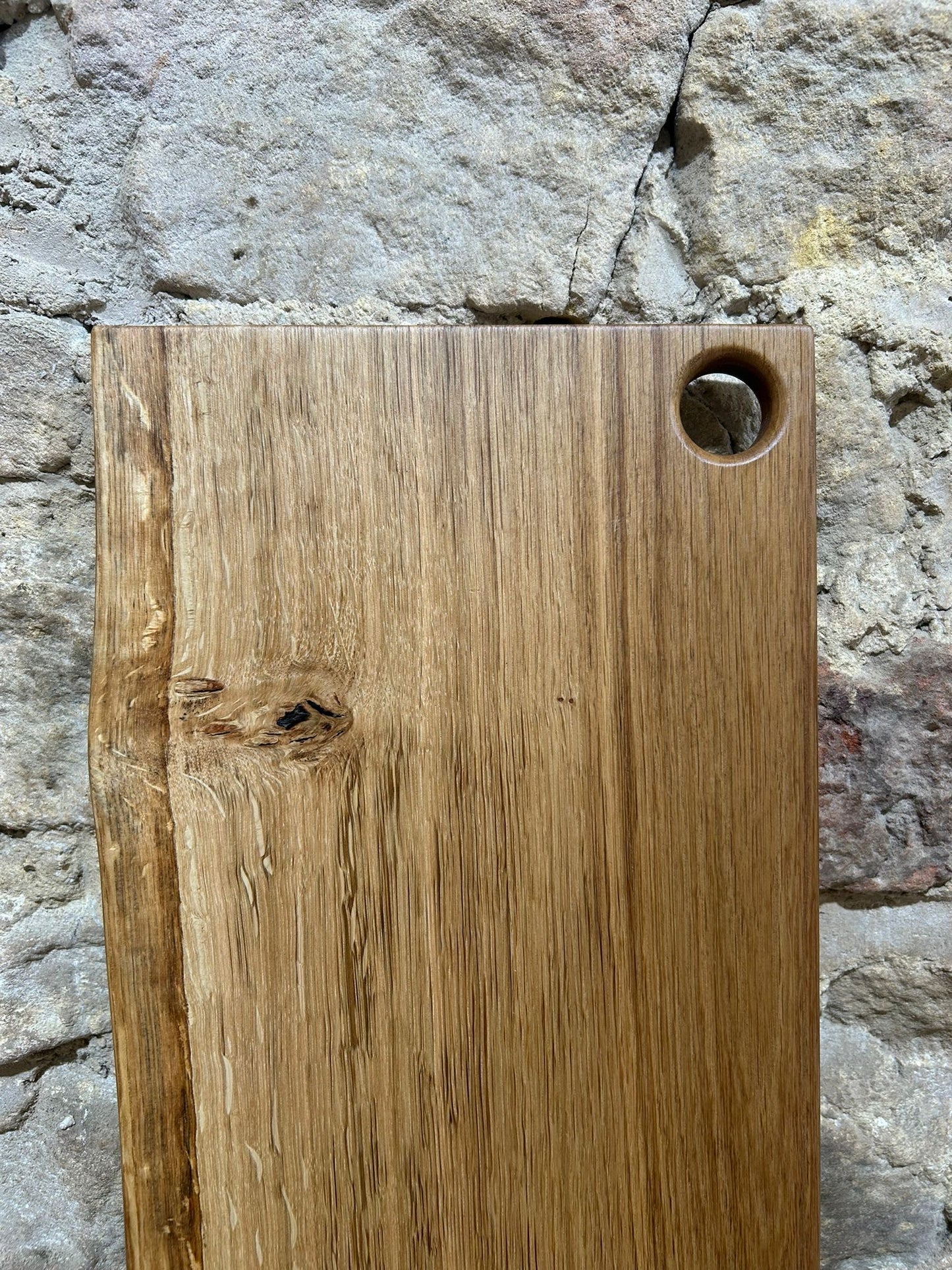 English Oak chopping/serving board.